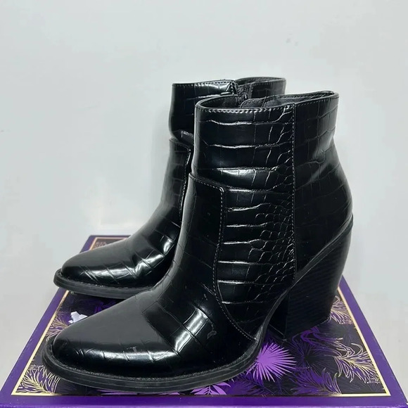 Madden Girl Snakeskin Ankle Boot - Picture 5 of 9